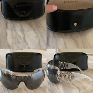 BVULGARI SUNGLASSES WITH SWAROVSKI CRYSTALS